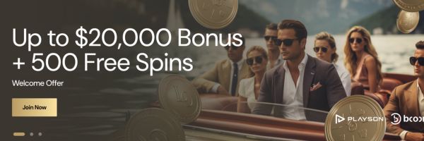 Lucky Ones Casino welcome offer banner for Australian players